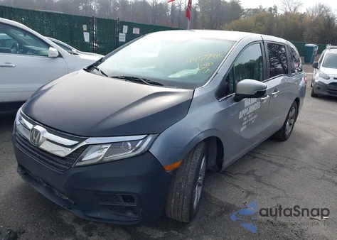 2018 Honda Odyssey Ex-L z USA, uszkodzony, nr VIN 5FNRL6H71JB014141